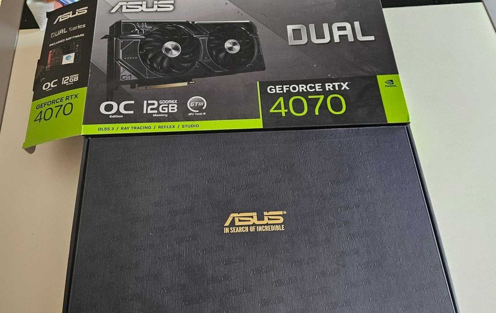 Placa gráfica ASUS Dual GeForce RTX 4070 OC Edition 12GB GDDR6X