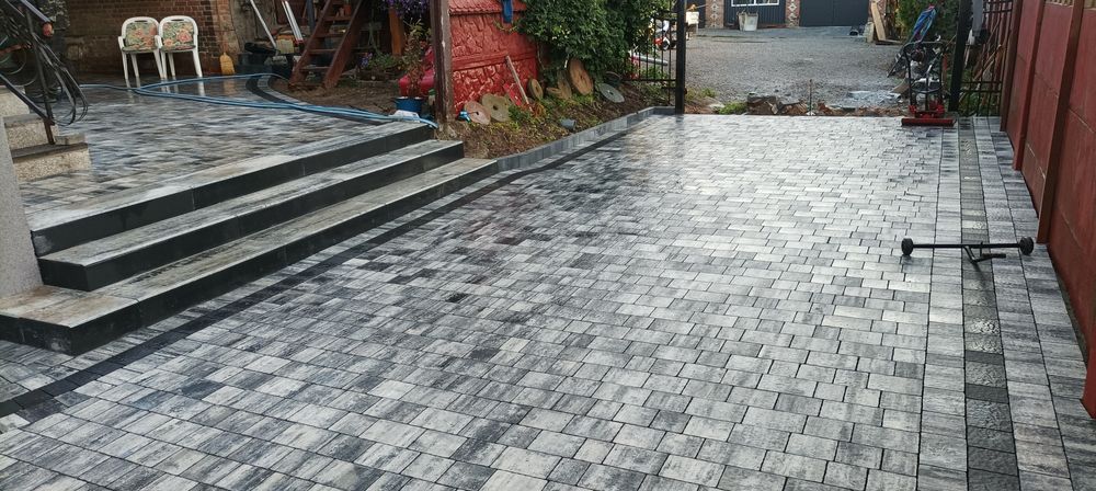 Brukarstwo układanie kostki brukowej