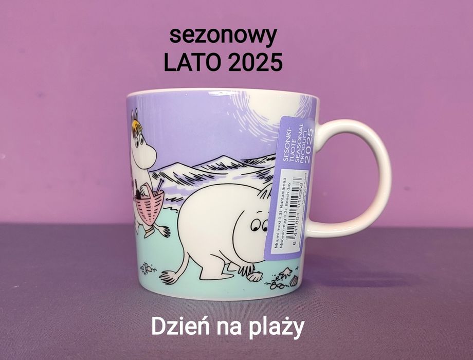 Muminki KUBEK Moomin Arabia Finland - LATO 2025 - Dzień na plaży