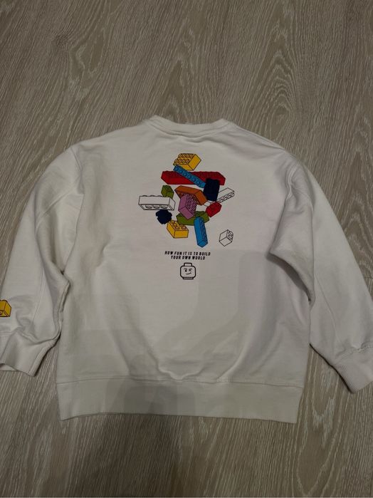 ‼️ світшот кофта Zara 128 134 140 8 9 10 Lego худі толстовка