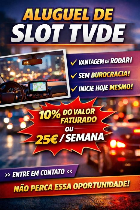 Aluguel Slot TVDE
