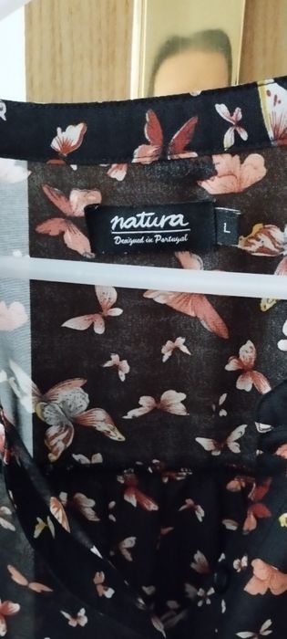 Blusa de manga comprida da natura