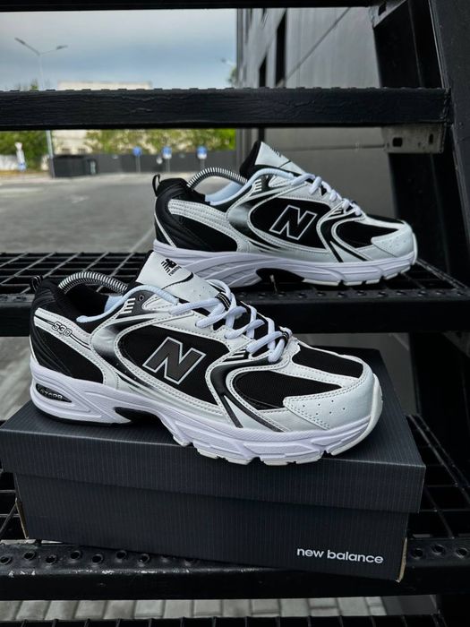 ТОП! Кросівки New Balance 530 White Black 41 42 43 44 45