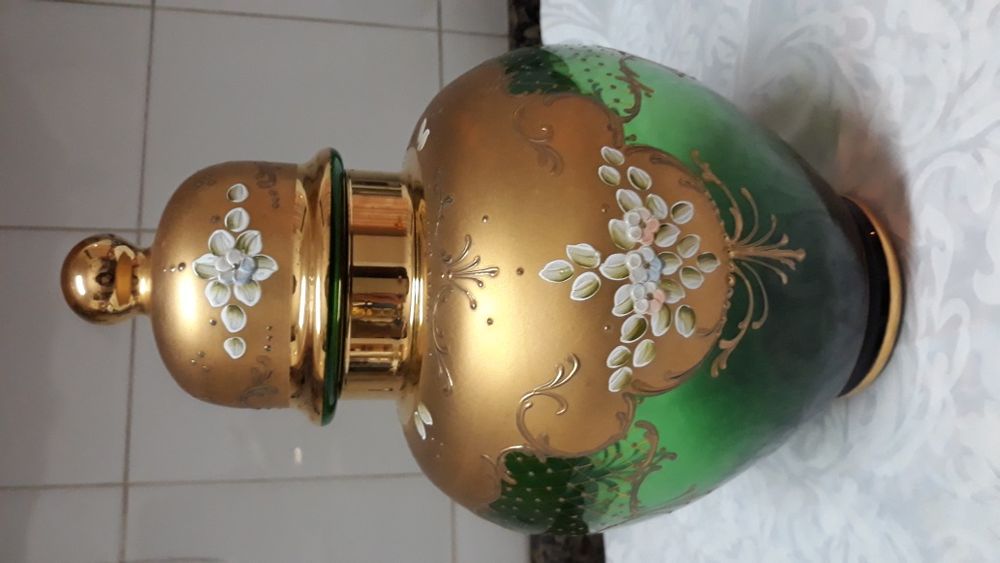 Pote vidro Murano Italiano