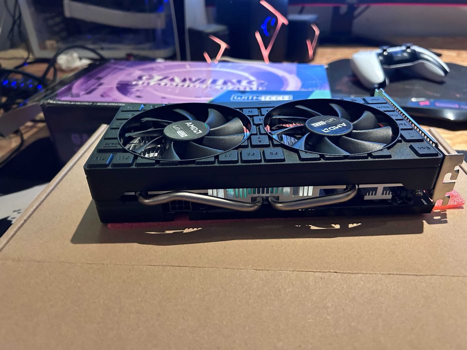 rx 580 nova nunca utilizada na caixa