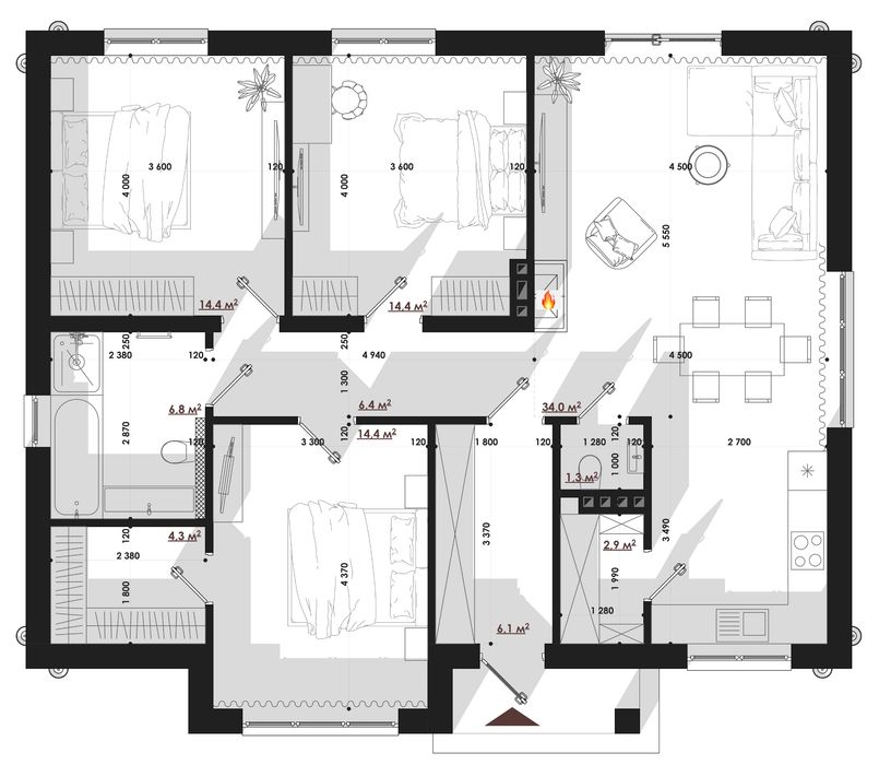 Продаж Американки 105м² 86000$