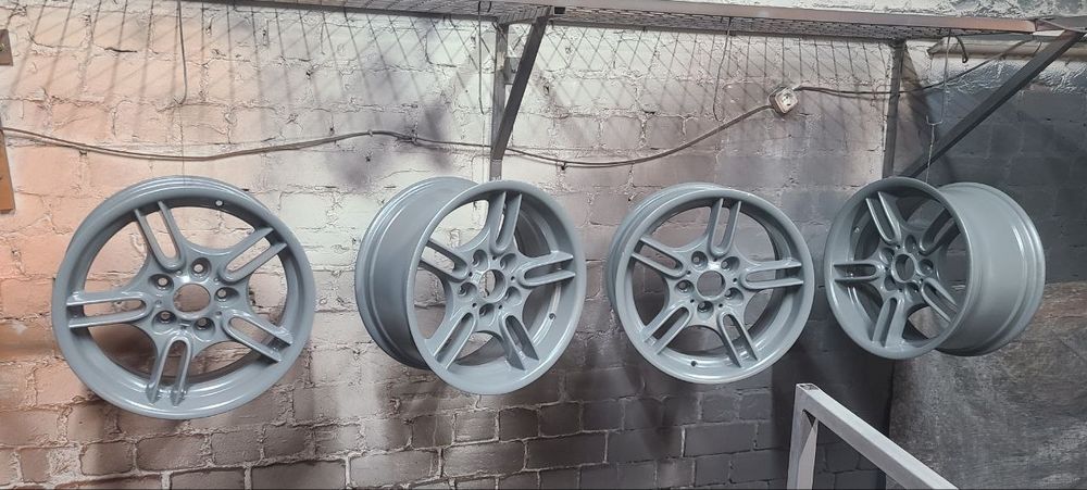 Порошковая покраска дисков, реставрация, пескоструй