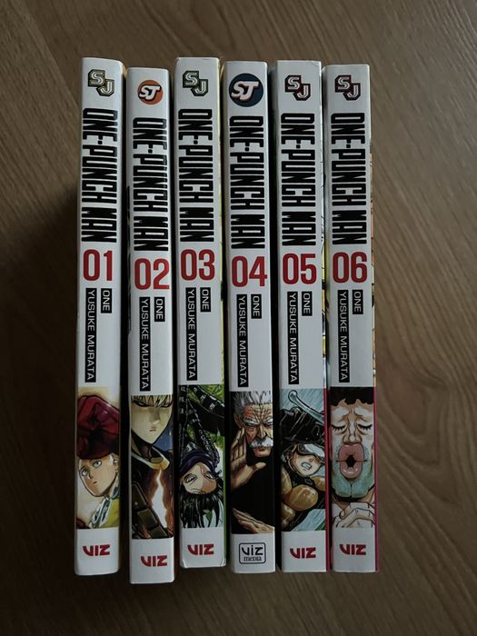 One Punch Man 1-6 manga
