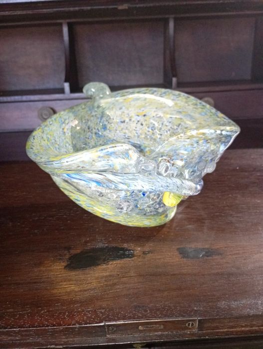 Antigo Centro de Mesa em Vidro de Coleção da Marinha Grande (2.5 kg)