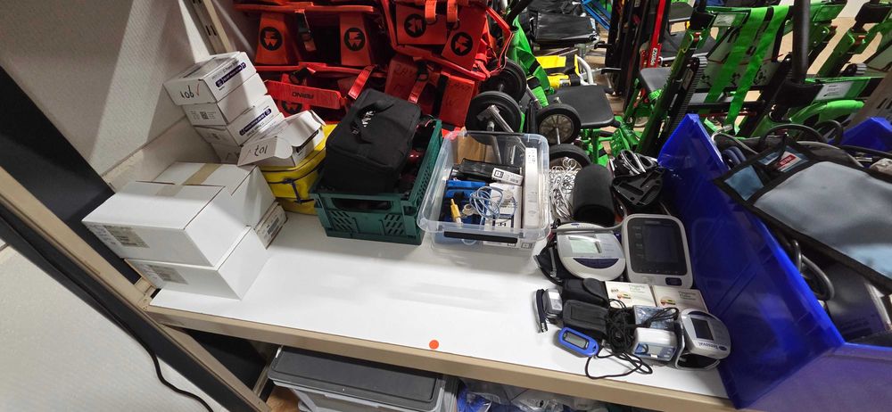 Material medico / emergencia INEM, Bombeiros, Proteçao Civil, Privado