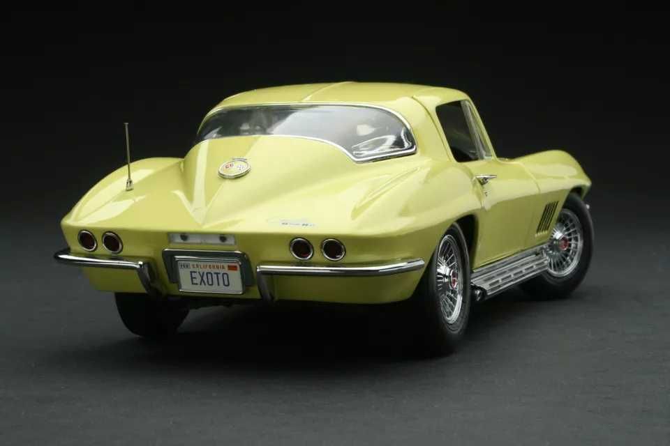 1/18 Exoto Chevrolet Corvette 327 L79 Sting ray (sunfire yellow) 1967