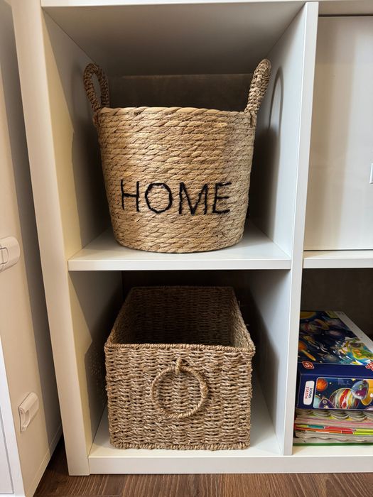 Кошик плетений з натуральних матеріалів