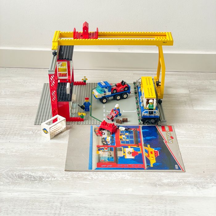 Lego 4555 Cargo Station 1995 Completo e com Extra Parts