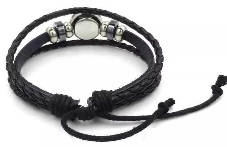 WS282 Juventus bransoletka opaska na rękę dla dziewczynki chłopca