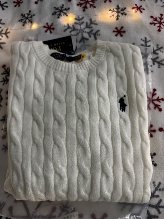 Nowy piękny sweter ralph Lauren! 100% bawełna