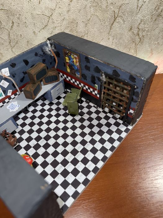 Піцерія фредді (Freddy Fazbear’s Pizzeria)діорама