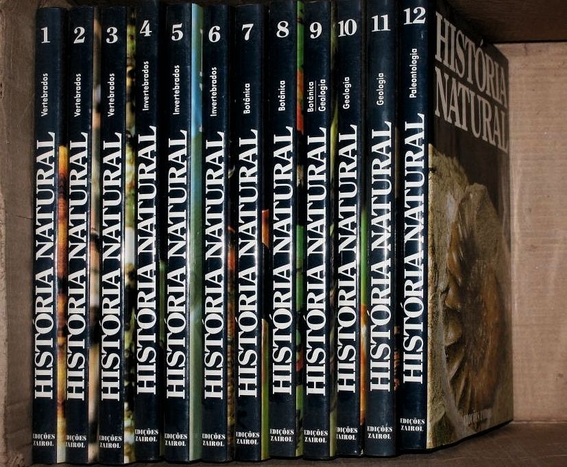 História Natural, 12 volumes