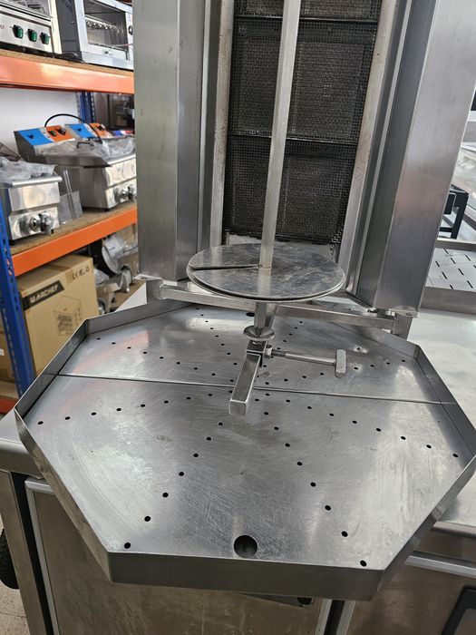 Máquina de kebab usada