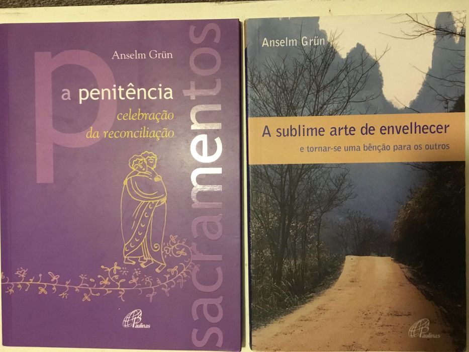 Anselm Grün - livros sobre espiritualidade (em português e em francês)