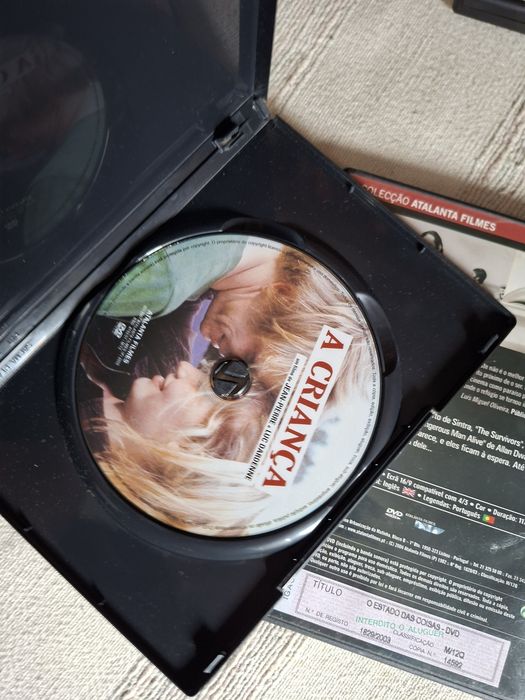Três dvds cinema de autor por nove euros