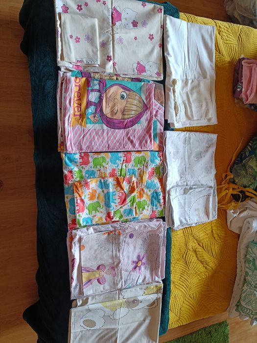 Pościel 135x100 Masza i niedźwiedź słonik wróżki miś helou kitty