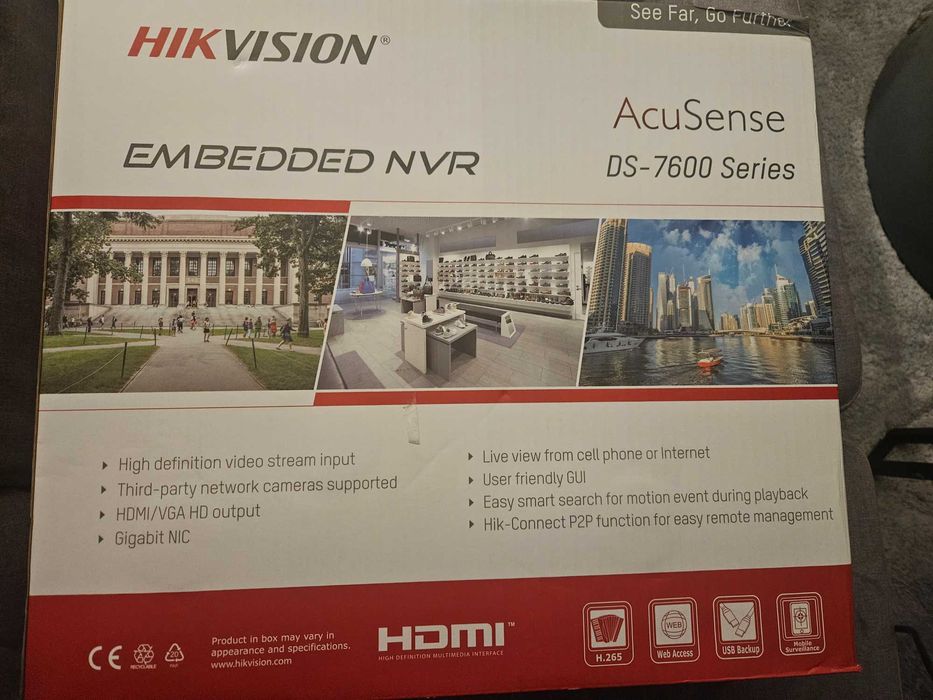 Rejestrator IP mocny monitoring Hikvision DS-7616NXI-K2/16P 16 kanałów