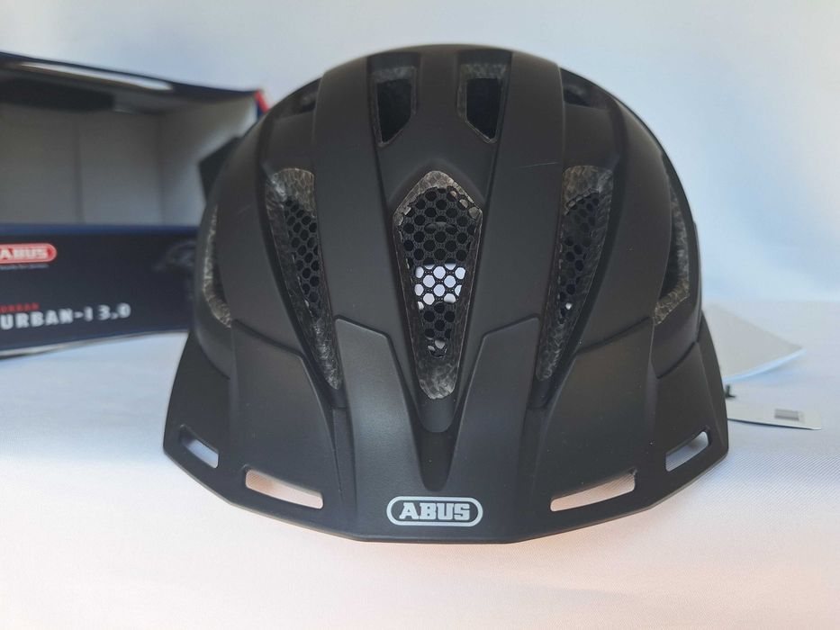 Kask rowerowy Abus Urban-I 3.0 Velvet Black S 51-55cm LED