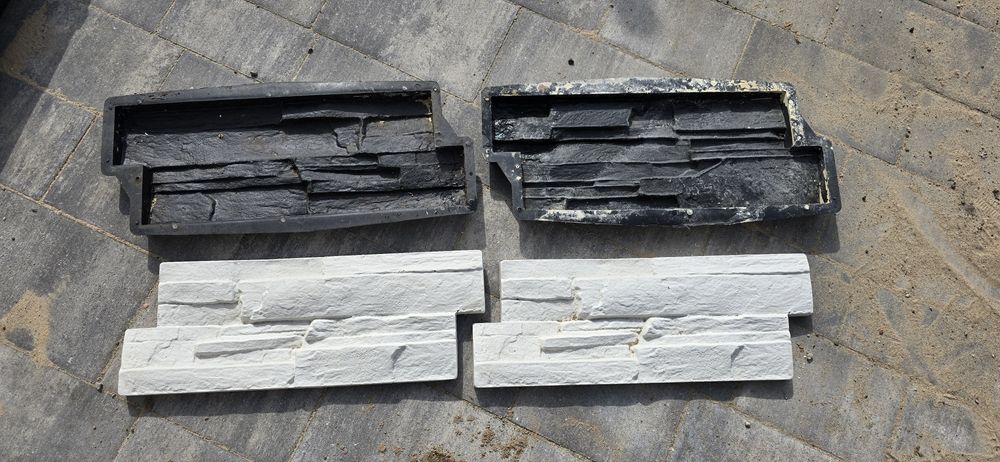 Formy do odlewów gipsowych cementowych kamień łupki
