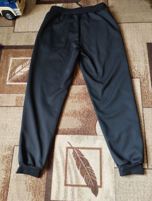 Чоловічий костюм чорний теплий XL/52