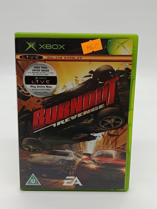 burnout revenge xbox classic pudełkowa