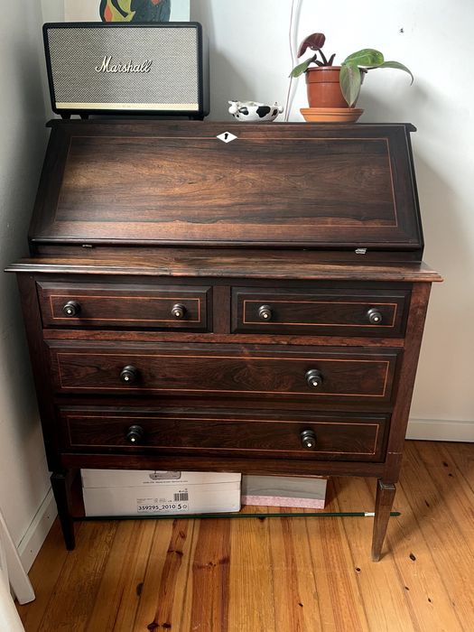 Secretária / cómoda de madeira