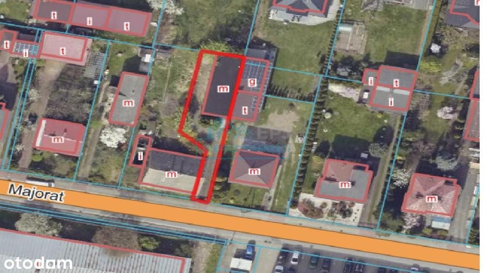 Na sprzedaż dom ul. Majorat,Pajęczno.