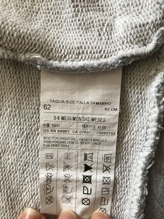 Sweatshirt bebé 3-6meses