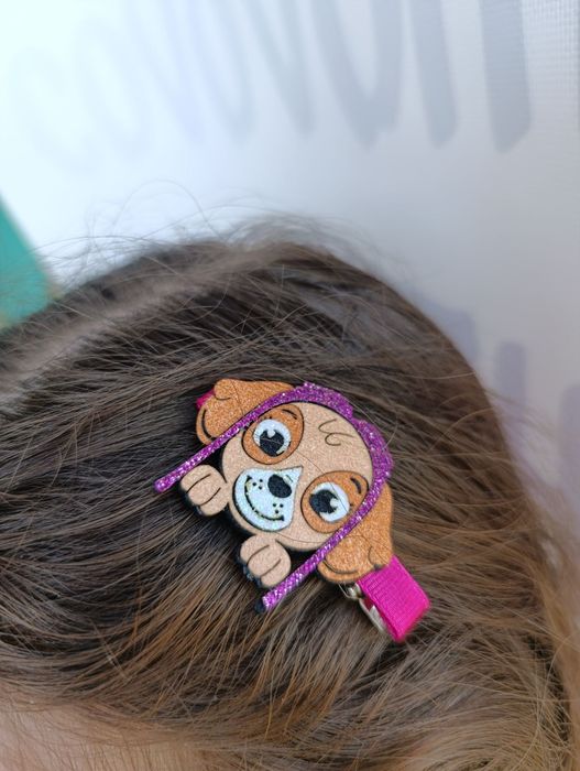 Заколочки Стіч, Скай, Лабубу, Еверест