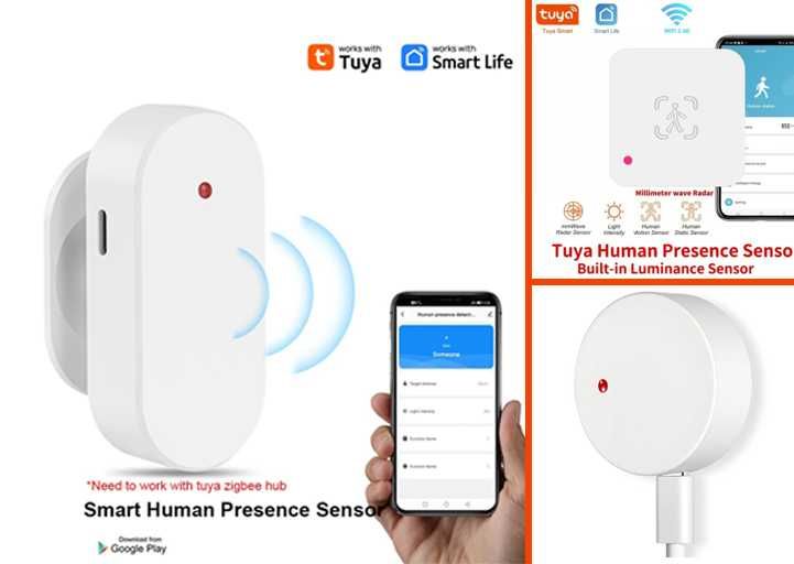 Розумний датчик присутності людини Zigbee WI-FI