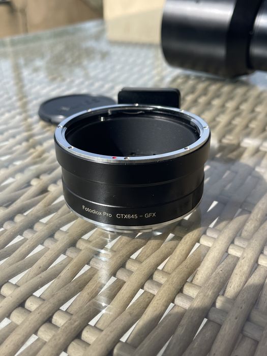 Contax 645 Sonnar 210mm f/4 + Adaptador para Fujifilm GFX