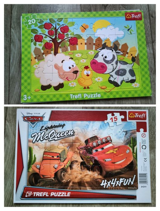 11 sztuk puzzle Trefl dla malucha