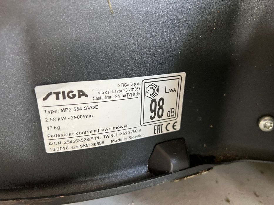 Kosiarka Stiga TWINCLIP 55 SVEQ B 53cm