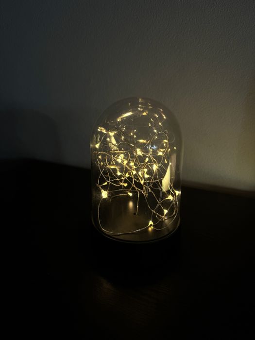 Jarro devorativo com luzes LED