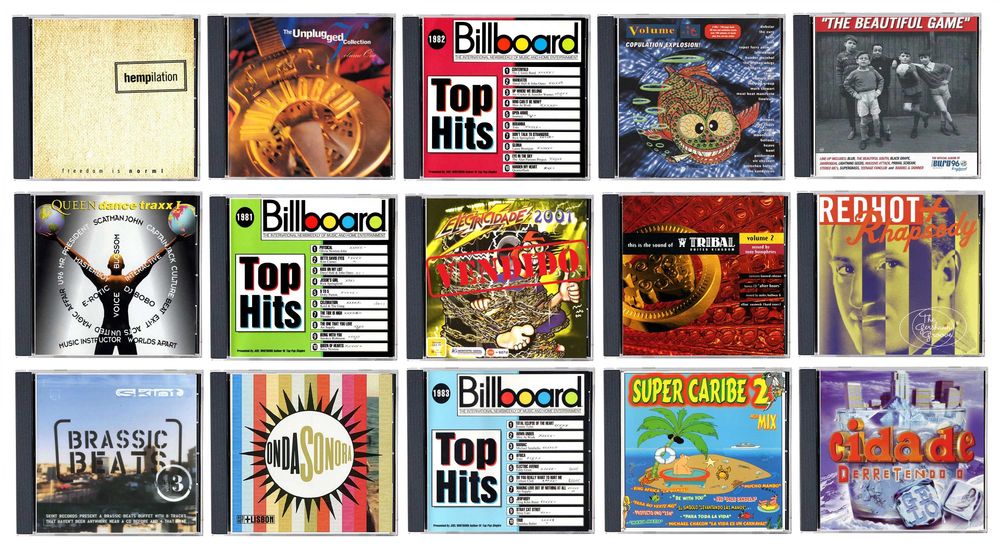 Colectaneas Pop, Rock: Lote de 60 CD's (16)