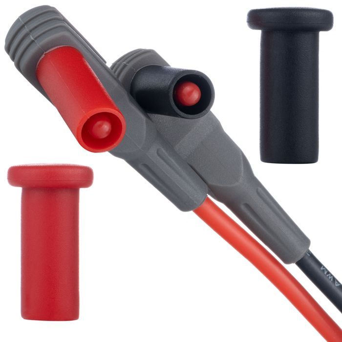 Przewody Pomiarowe do Multimetru | 1000V/20A, 103cm, Silikon