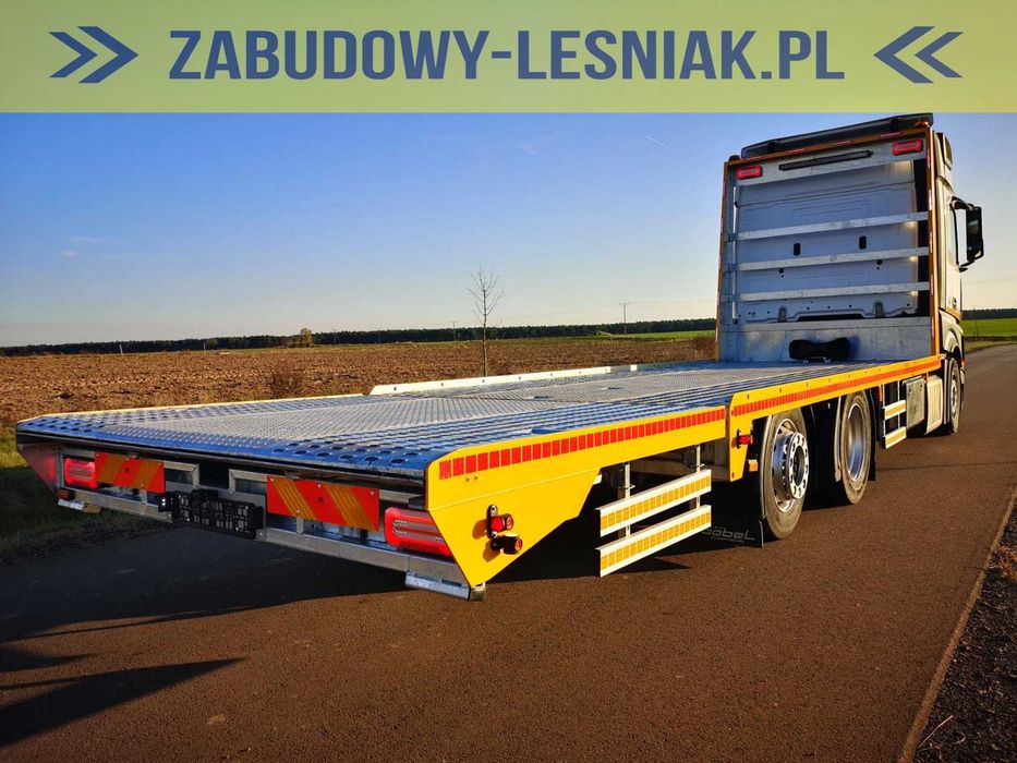 Zabudowa, najazd, pomoc drogowa, przewóz maszyn