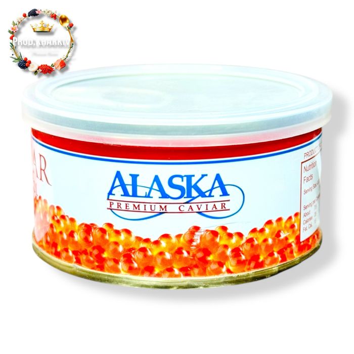 Икра Красная горбуши alaska malosol 140 грамм