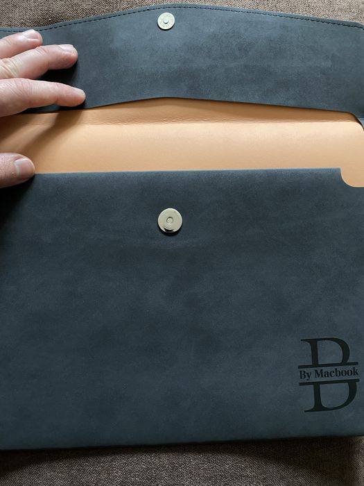 Кожаный чехол сумка для макбука Macbook pro 13.3