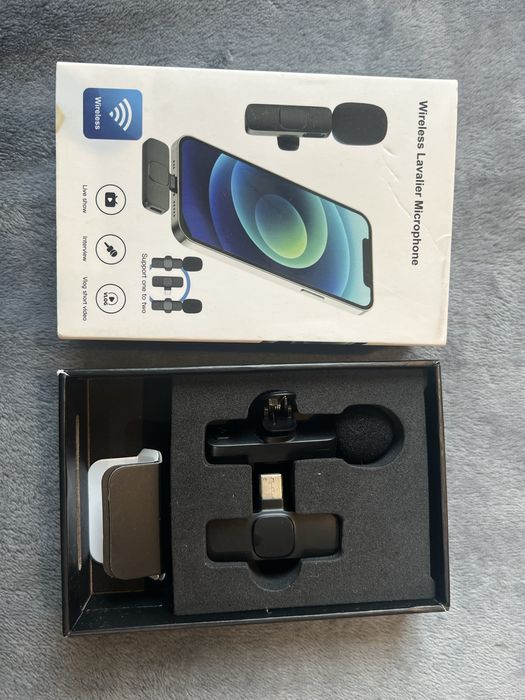 Бездротовий петличний мікрофон для смартфона