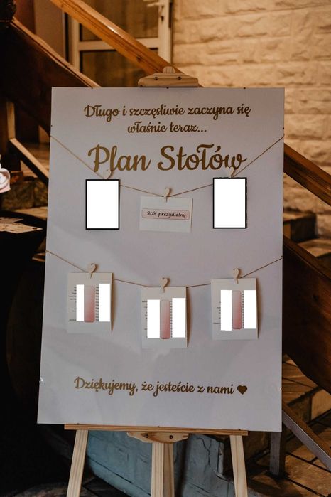 Plan stołów na wesele