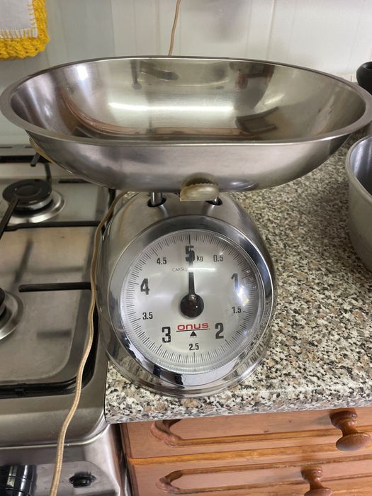 Balança de cozinha estilo vintage