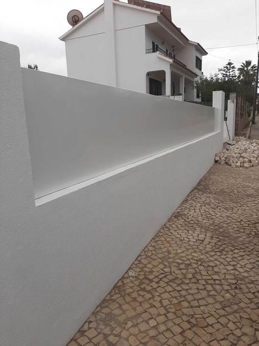 Vendo painéis  em chapa para muro de moradia