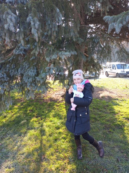 Пуховик пальто теплий зимовий на зріст 146см, дівчинка