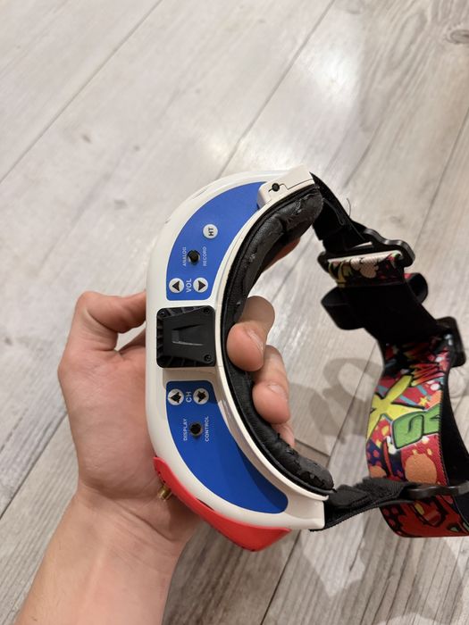 Gogle fatshark V3 z modułem rapid fire
